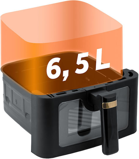 Berdsen Heißluftfritteuse 6.5lt Schwarz BD-655
