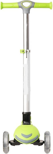 Kick’n’roll Scuter Copii Pliabil 3 Roți Cu Iluminare LED Pentru 3+ Ani Verde