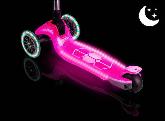 Ricokids Patinetă Copii cu 3 Roți Roz