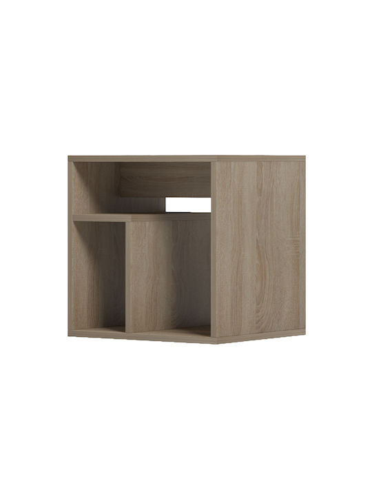 Κομοδίνο Ξύλινο Μπεζ 40x35x40cm