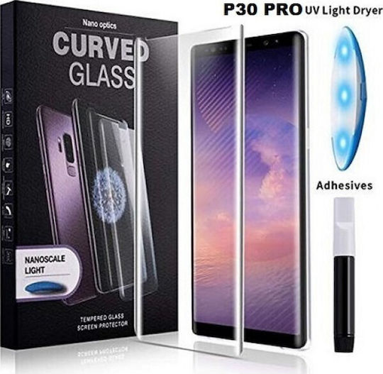 Uv Nanoscale Liquid Curved Full Face Tempered Glass (Huawei P40 Pro)