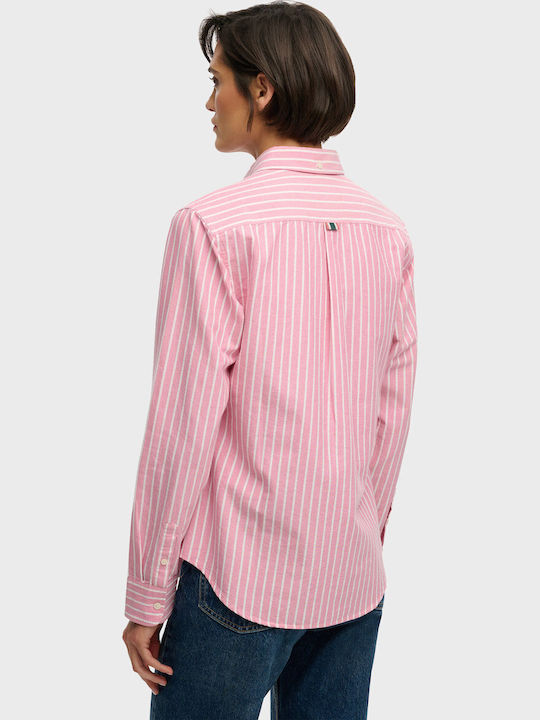 Shirt Long Sleeve Women's Shirt Pink