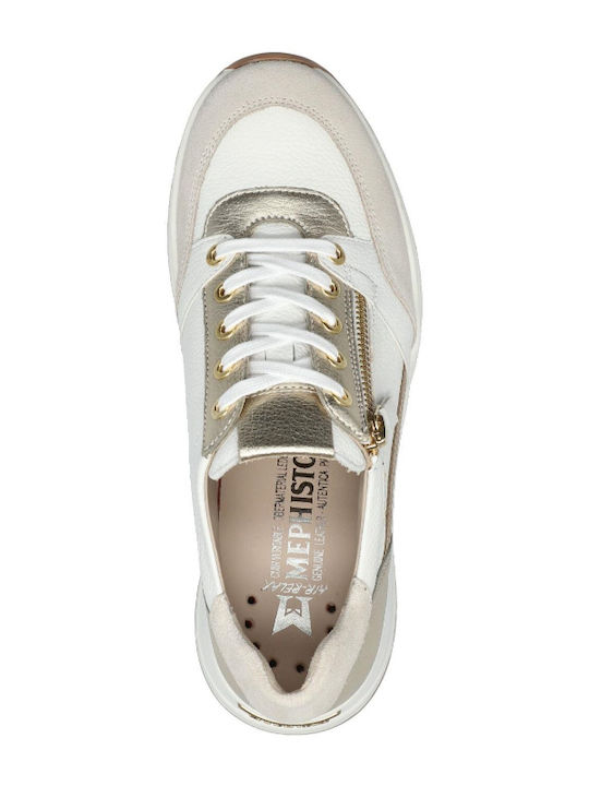 Mep Γυναικεία Ανατομικά Sneakers Άσπρο