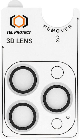 Tel Protect Camera Protection Tempered Glass Transparent for the iPhone 16 Pro, iPhone 16 Pro Max