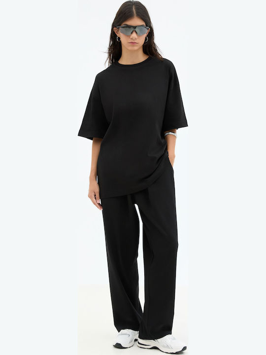 Herrenbluse Kurzarm Schwarz