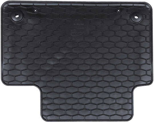 vidaXL Set of Front and Rear Mats 4pcs for Volvo S60 / V60 2019 Black