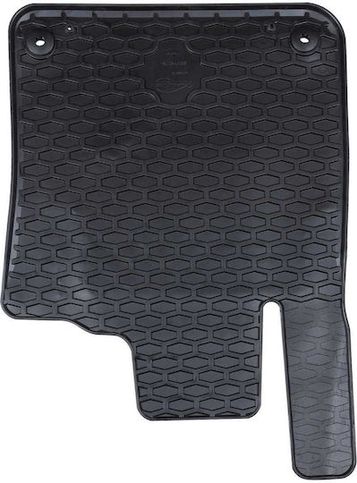 vidaXL Set of Front and Rear Mats 4pcs for Volvo S60 / V60 2019 Black