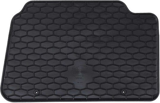 vidaXL Set of Front and Rear Mats 4pcs for Toyota Yaris 2020 Black