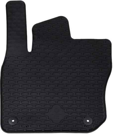 vidaXL Set of Front and Rear Mats 4pcs for Volkswagen Tiguan Black