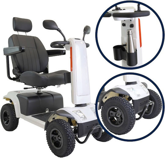 KMINA Electric Wheelchair Scooter 67cm 01-K10073 White