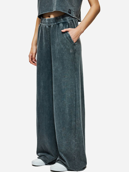 Women's Pantaloons with Rubber Band in Regular Fit Gray