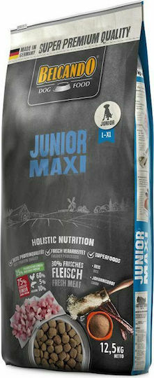 Belcando Junior Maxi 12.5kg Hrană Uscată fără Cereale pentru Căţei de Rase Mari cu Pui și Pește