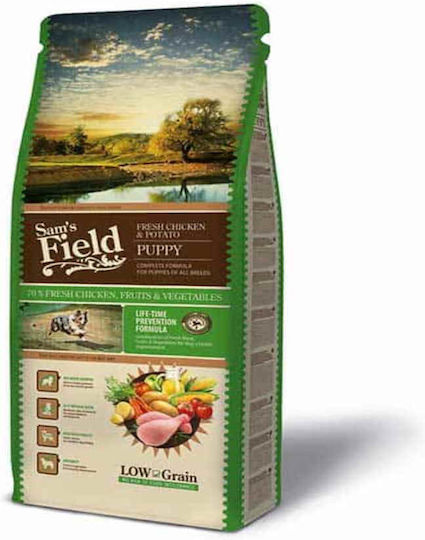 Sam's Field Puppy 2.5kg Ξηρά Τροφή με Λίγα Σιτηρά για Κουτάβια με Κοτόπουλο και Πατάτες