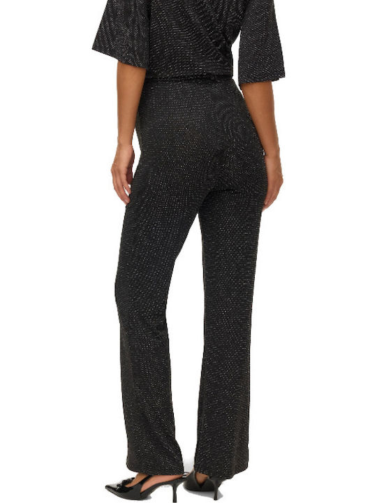 Maternity Pants Glitter Black 20023432 Kanva Mamalicious
