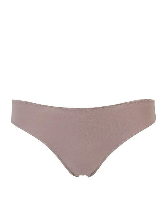 Γυναικεία Slip 3Pack χωρίς Ραφές Ροζ Ανοικτό-μόκκα-μωβ