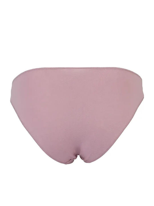 Γυναικεία Slip 3Pack χωρίς Ραφές Ροζ Ανοικτό-μόκκα-μωβ