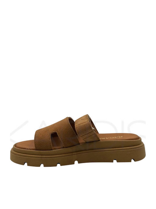 Leather Women's Anatomic Tabac Brown Sandals