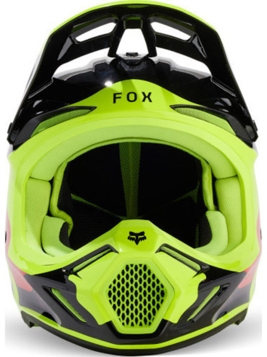 Fox V3 Revise Κράνος Μηχανής Motocross DOT / ECE 22.06