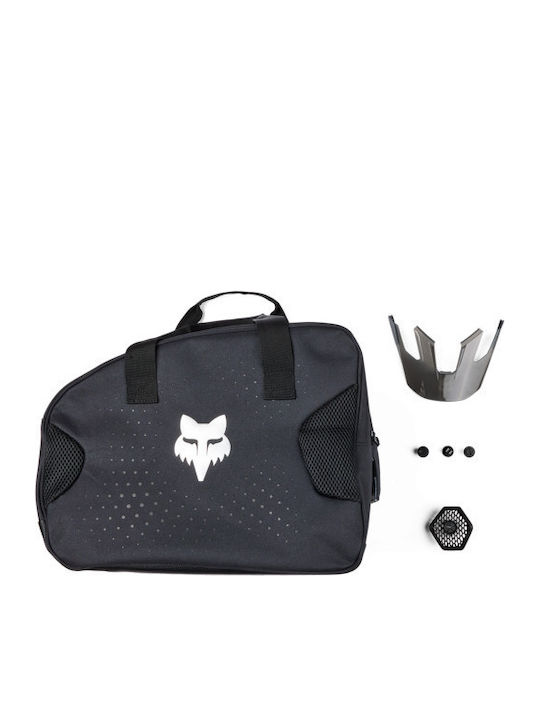 Fox V3 Solid Black Motorcycle Helmet Motocross DOT / ECE 22.06