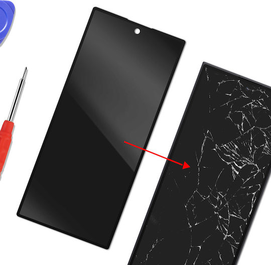Samsung Екран със Сензорен Механизъм за Samsung Galaxy Z Fold 7 5G (Черен)