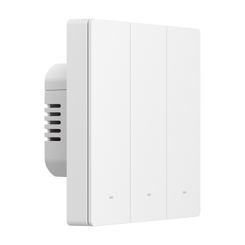 Sonoff Zbm53c86w Διακόπτης Τοίχου Αφής Wi-Fi Τριπλός με Πλαίσιο Λευκός (ZBM5-3C-86W)