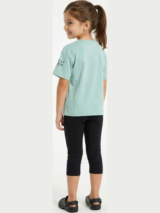 Trax Kids Set with Light Blue Leggings 2 Pieces