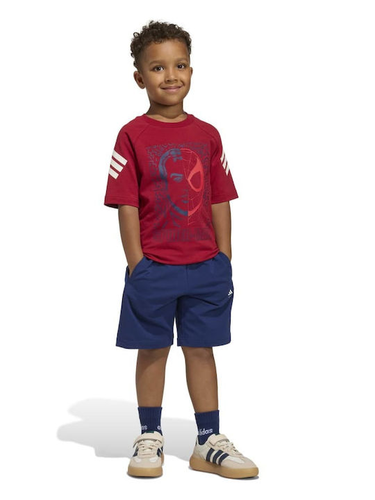 Kids Clothing Set with Shorts Summer 2 Pieces Red