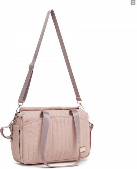 Miss Lulu Shoulder Bag Diaper Bag Pink