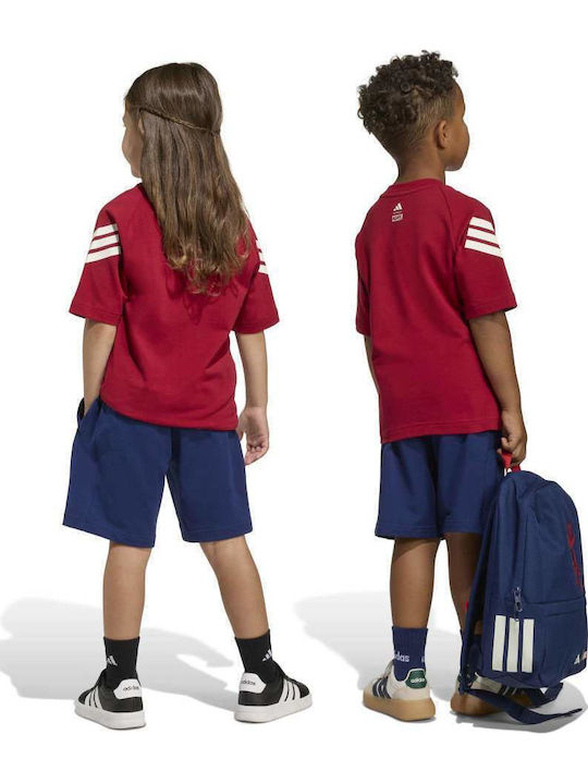 Kids Clothing Set with Shorts Summer 2 Pieces Red