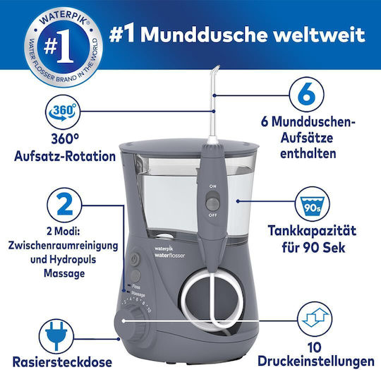 Waterpik Aquarius Water Flosser Grey