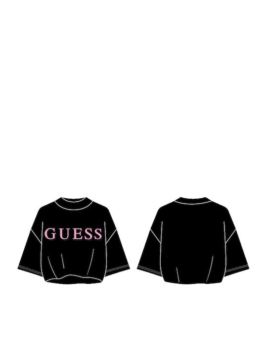 Kids Top Short-sleeved Black