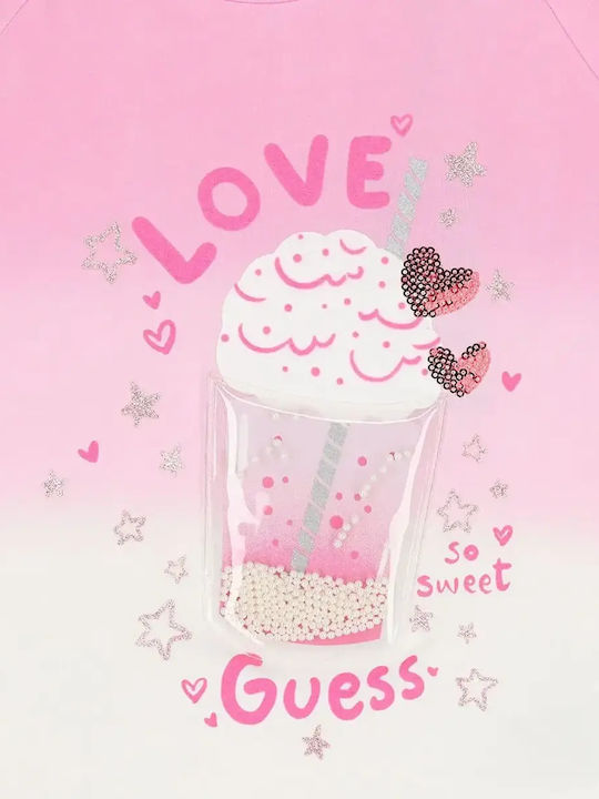 Guess Kinderoberteile Kurzärmelig Rosa