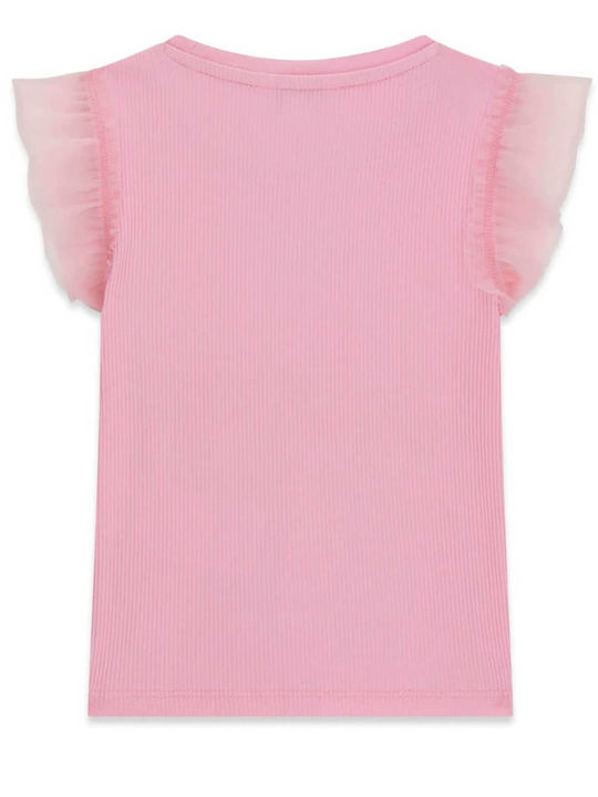 Kids Short-Sleeved Top Pink