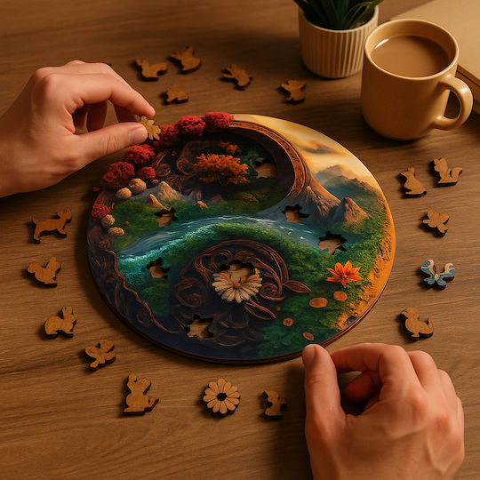 Puzzle Pentru Copii Din Lemn 150 Piese