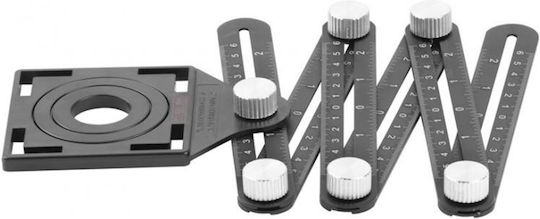 SGTT SGTT Winkelmesser Für Zimmerleute Aus Aluminium Mit 17,5 cm Länge