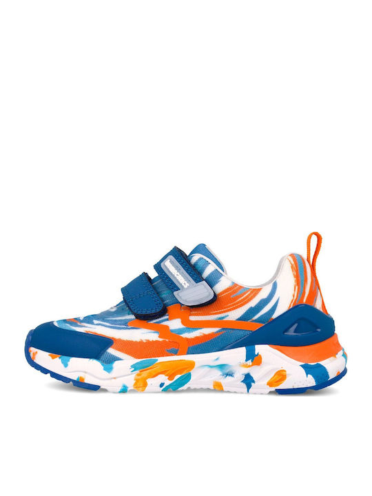 Kids Sneakers Anatomic with Hoop & Loop Closure Blue