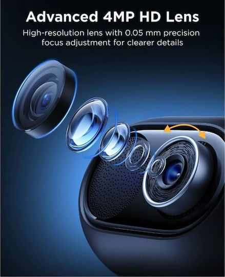 Govee Smart Projector Διακοσμητικό Φωτιστικό Galaxy Light RGB 23.8x16.3x14.8εκ.
