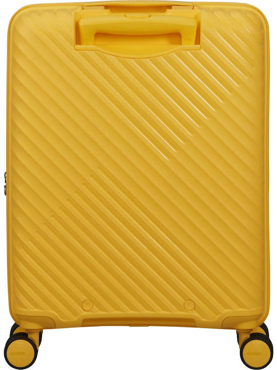 American Tourister Diablast Kabinenkoffer Hart Digital Gelb mit 4 Rädern Höhe 20cm