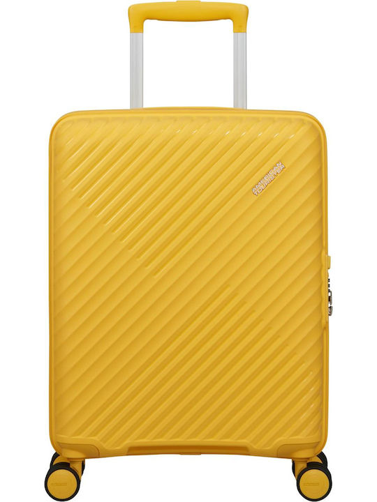 American Tourister Diablast Kabinenkoffer Hart Digital Gelb mit 4 Rädern Höhe 20cm