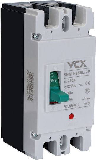 VCX Διπολικό Μπουτόν Ράγας 1000V 250A