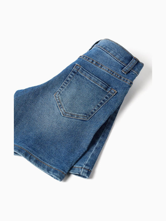 Kids Denim Blue Shorts/Bermuda