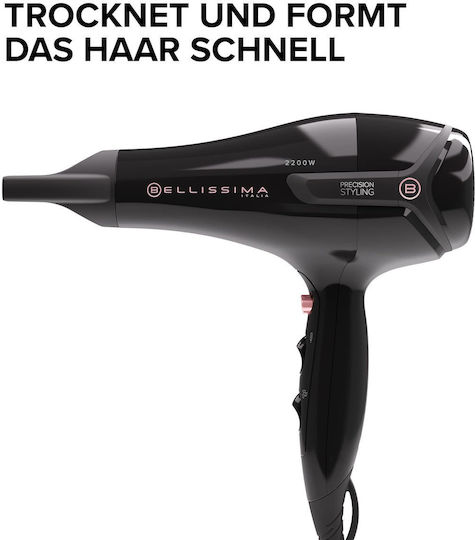 Bellissima S9 2300 Πιστολάκι Μαλλιών 2200W