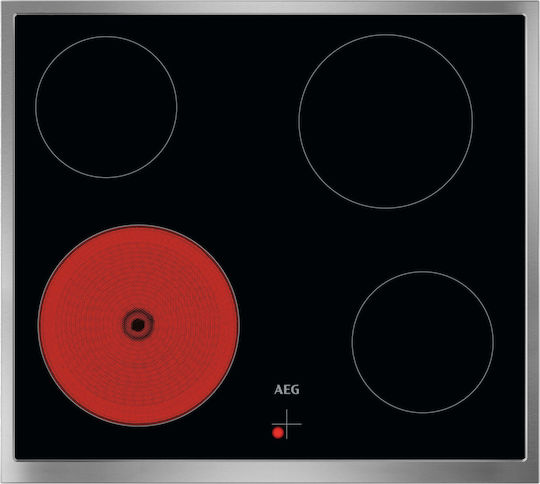 AEG 5000 SurroundCook Φούρνος κάτω Πάγκου 65lt με Κεραμικές Εστίες Π59.4εκ. Inox