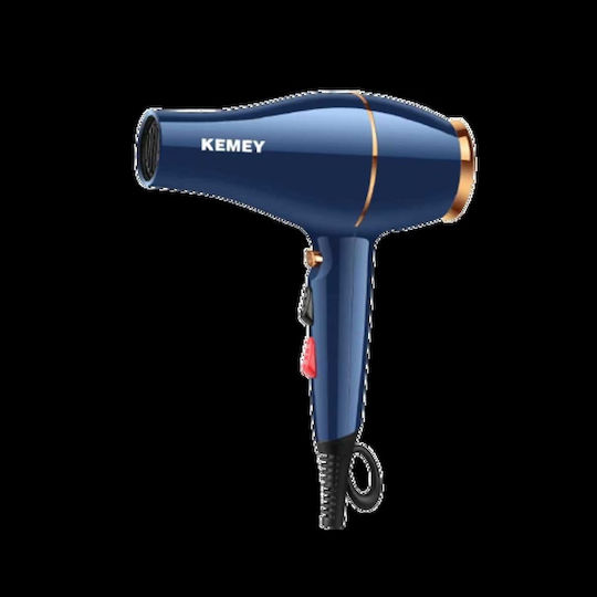 Πιστολάκι Μαλλιών Km-9823 Kemei Blue 0013001