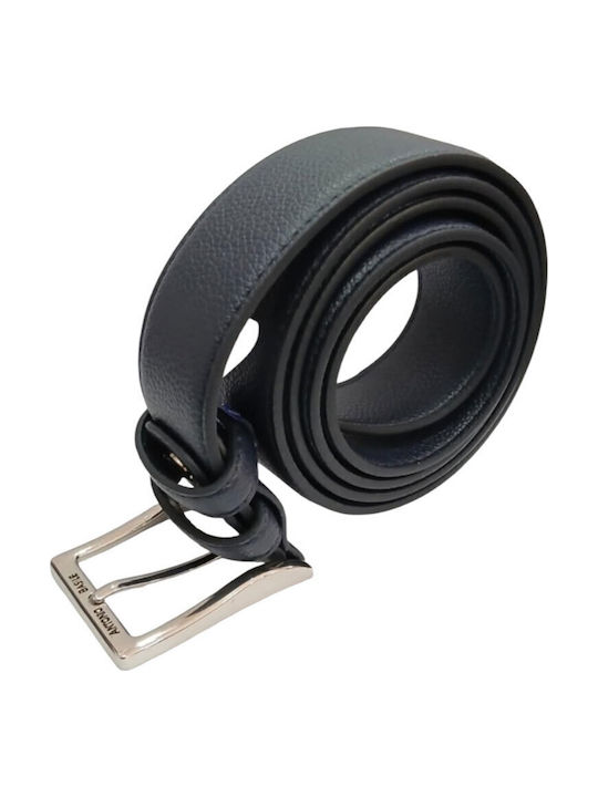 Σετ Ανδρικό Πορτοφόλι Μπλε