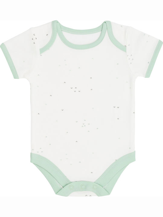 Kikka Boo Sleepy Sheep Set of Baby Bodysuits Green 3 Pieces