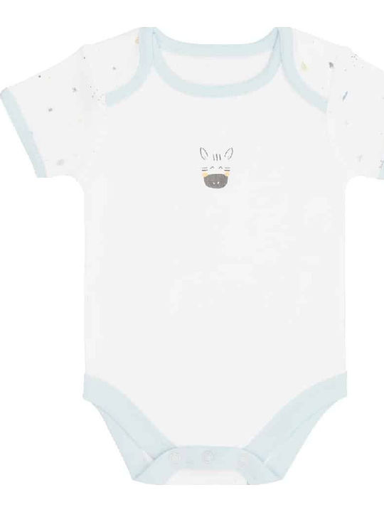 Kikka Boo Stripy Friends Set Onesie with Accessories Blue 7pcs