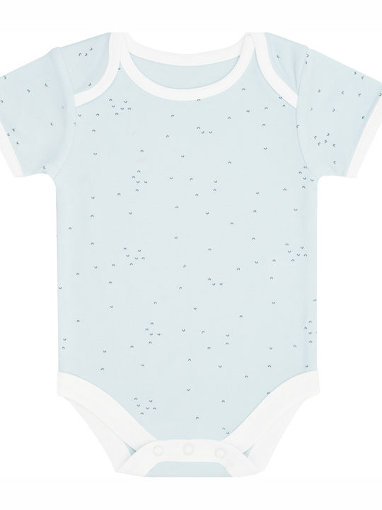 Kikka Boo Stripy Friends Baby Bodysuits Blue Set 3 Pieces