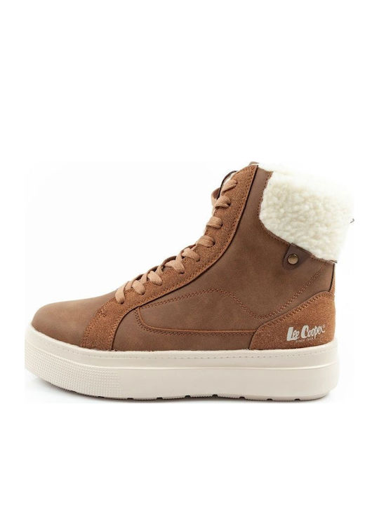 Stiefeletten Damen Braun