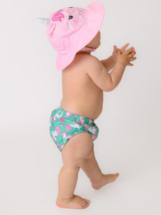 Zoocchini Kids Swimwear Set with Shade Multicolour